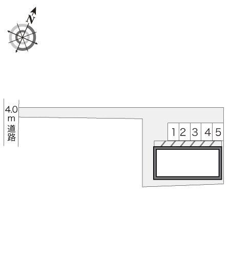 アトリオ(20283)の駐車配置図