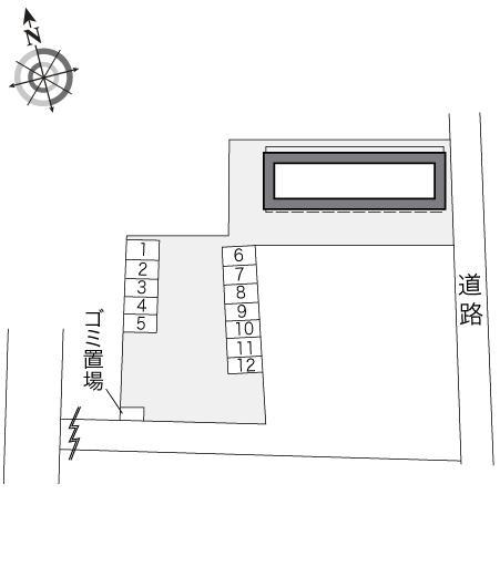 セリオン(10702)の駐車配置図