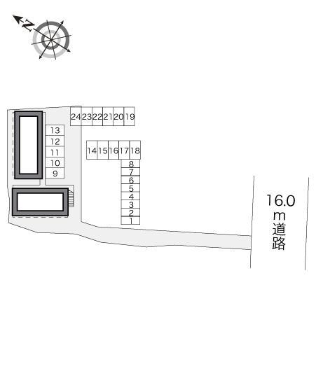 ユキ(20287)の駐車配置図