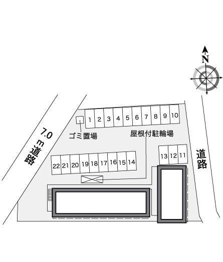 エスペランサⅣ(37466)の駐車配置図
