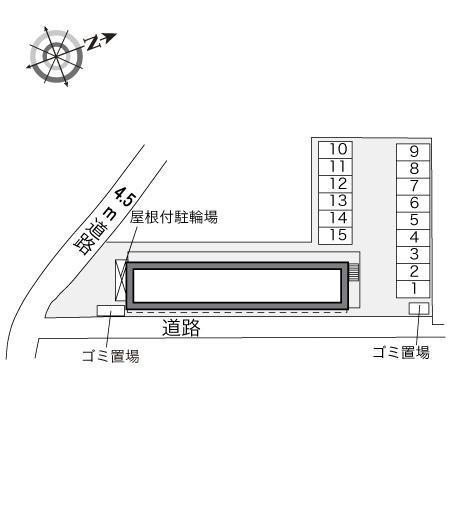 ラピスライト(32550)の駐車配置図