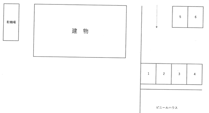 瀬名杉山駐車場の駐車配置図