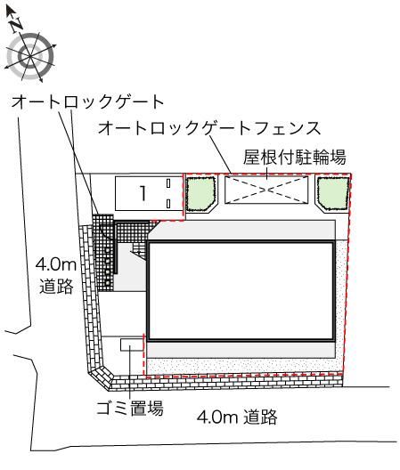 シュペリュール(47137)の駐車配置図