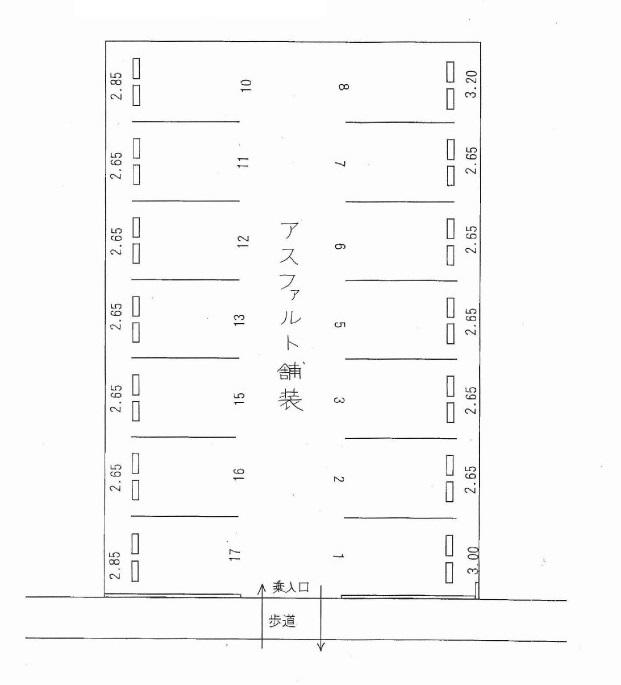 J-712の駐車配置図