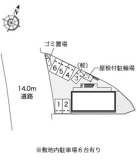 アステール(45745)の駐車配置図