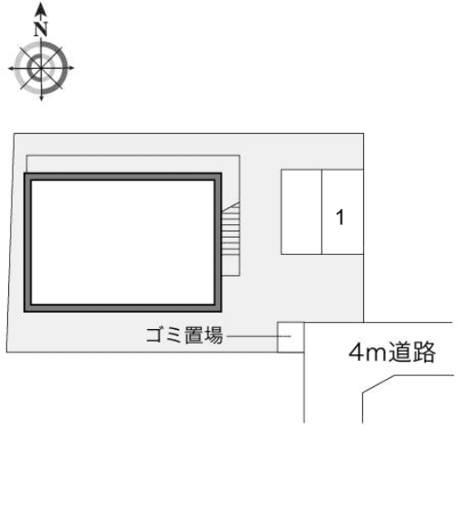 ロワール(11569)の駐車配置図