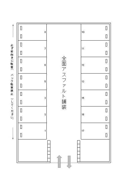 J-426の駐車配置図