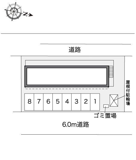 空(32306)の駐車配置図