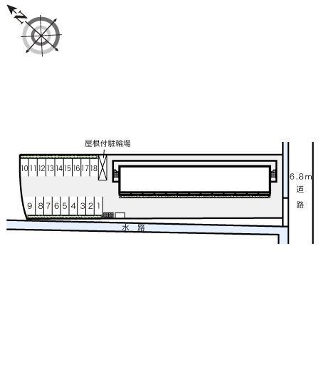 ＣＯＮＦＯＲＴ加古川(16908)の駐車配置図