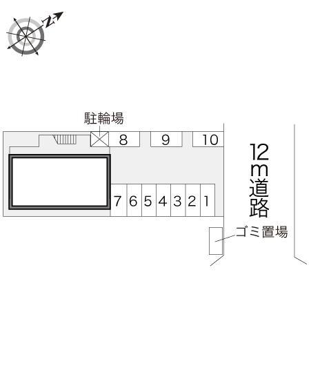Ｏ’ｓ(13401)の駐車配置図