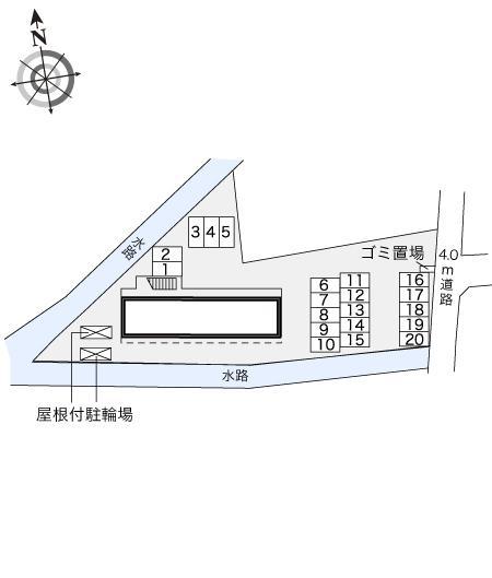 リヴェール(17740)の駐車配置図