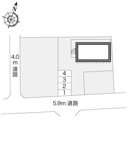 亀ヶ原(18118)の駐車配置図