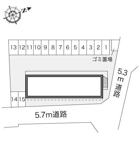 ＫＩＮＳＥＮＪＩ(18600)の駐車配置図