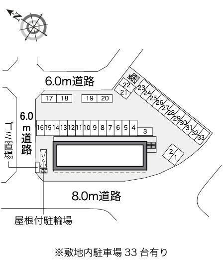 菊陽Ⅱ(34436)の駐車配置図