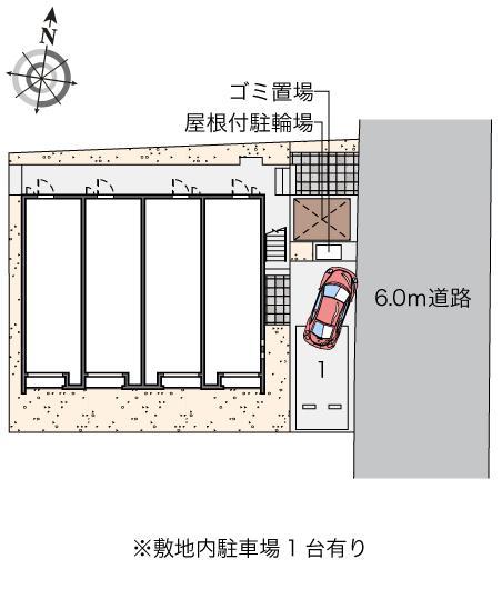 クレイノカーサ　カリーナ(58908)の駐車配置図