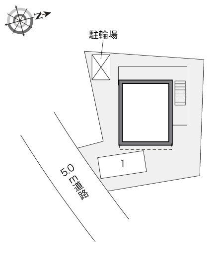 サンライズ(28058)の駐車配置図