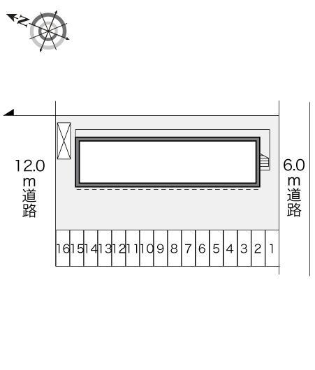 ＹＡＷＡＲＡ(23915)の駐車配置図