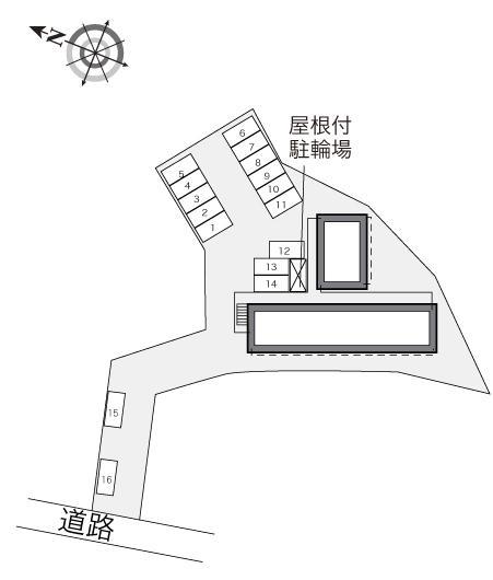 花菜(28430)の駐車配置図