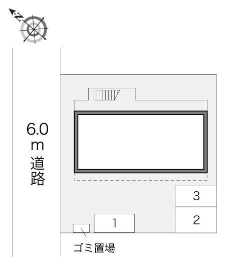 サンブロード(20362)の駐車配置図