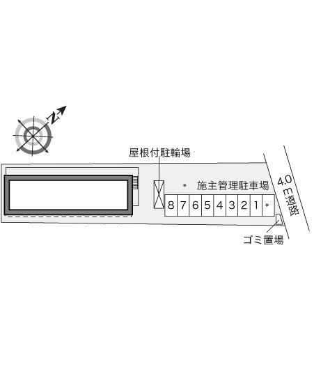 安清　Ｋ(32715)の駐車配置図