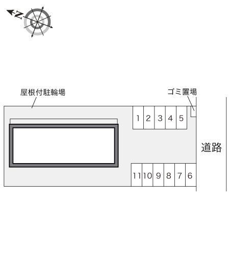 イレブン(23850)の駐車配置図