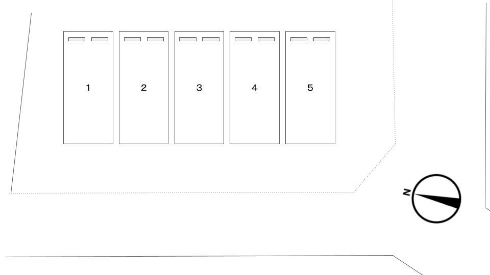 Zushi 1614の駐車配置図