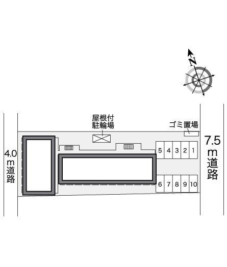アークソレイユ(25345)の駐車配置図