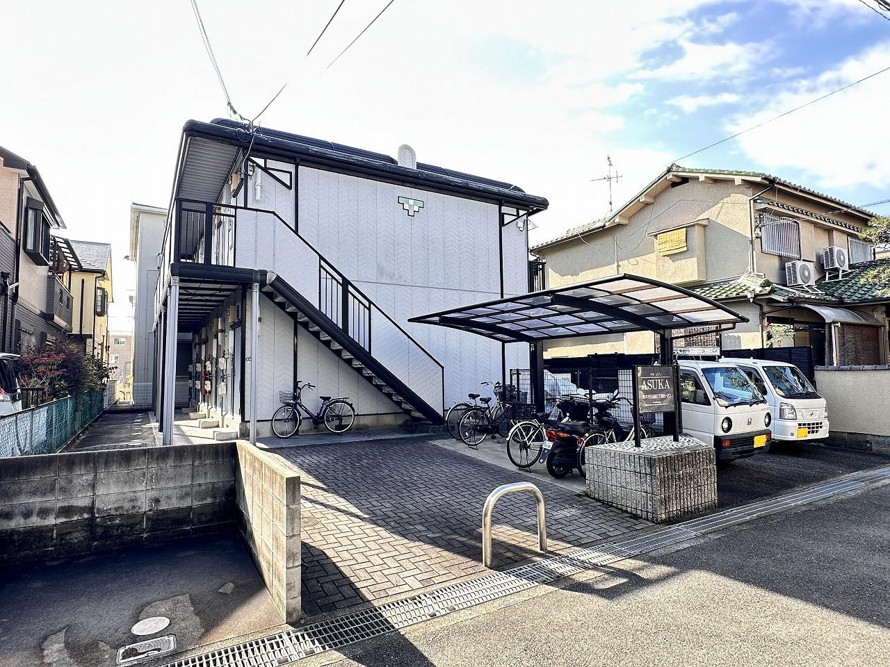 プチメゾンＡＳＵＫＡモータープールの外観・駐車場イメージ2枚目