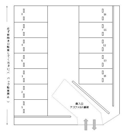 J-472の駐車配置図