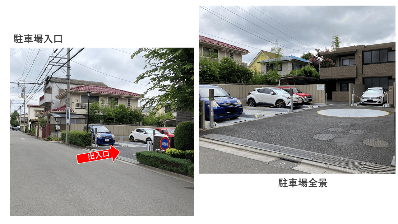 下連雀６丁目駐車場の外観・駐車場イメージ2枚目
