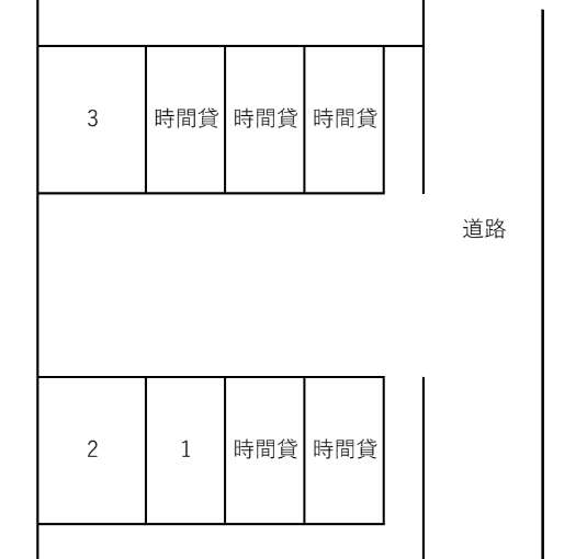 イアスパーク横浜平楽の駐車配置図