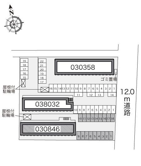 ルミエール　ロータス(30846)の駐車配置図
