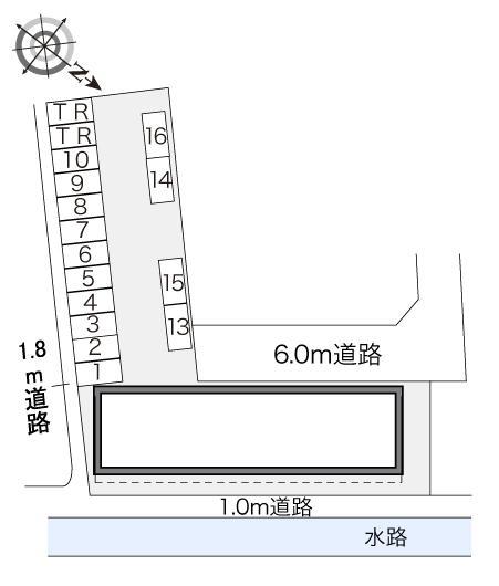 藤崎(15499)の駐車配置図