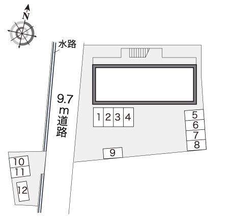 セゾン(13066)の駐車配置図