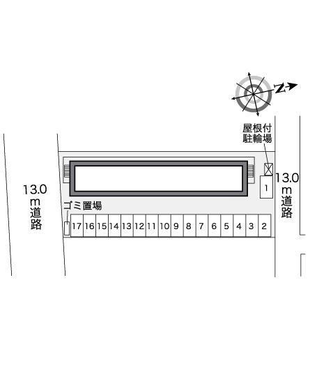 清住(26980)の駐車配置図