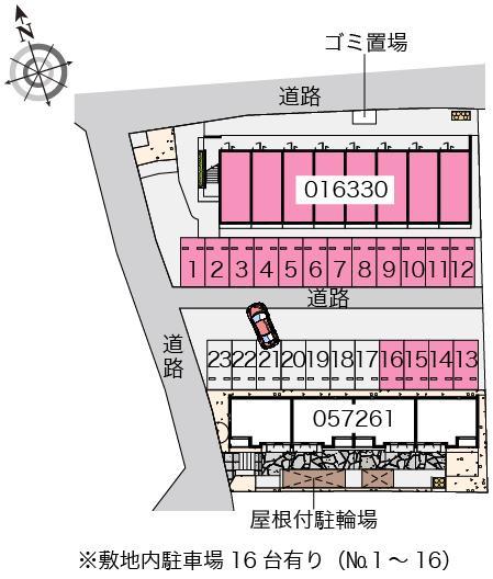 エタール(16330)の駐車配置図