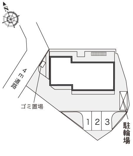 グレイト(19275)の駐車配置図
