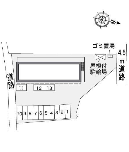 佐野(37042)の駐車配置図