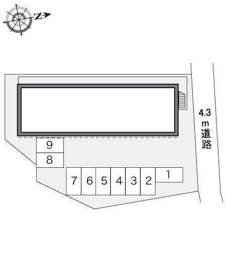 ＹＯＳＨＩＯＫＡ(22792)の駐車配置図