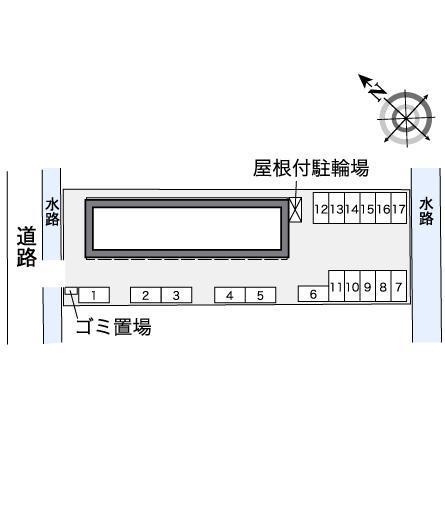 好光Ⅲ(36383)の駐車配置図