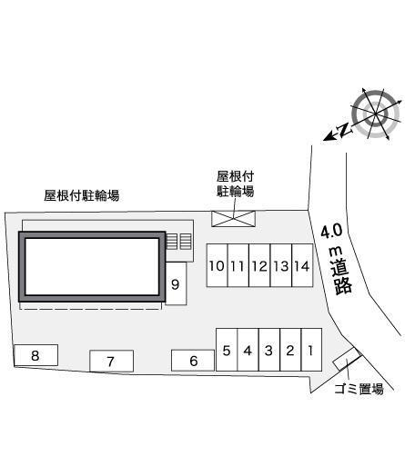 のぞみⅡ(39298)の駐車配置図