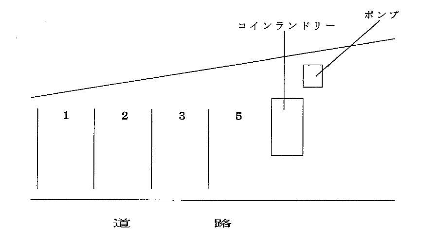 OBハイツ月極駐車場の駐車配置図