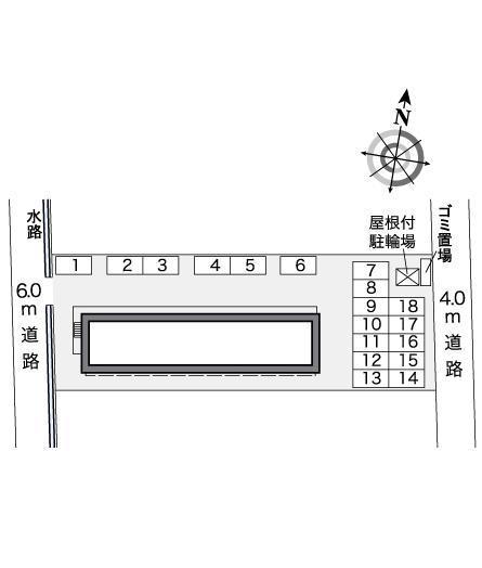 ＳＡＫＡＩ(27268)の駐車配置図