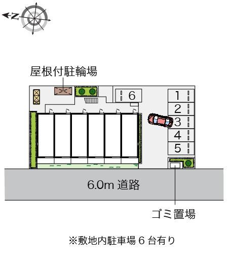 憩(52002)の駐車配置図