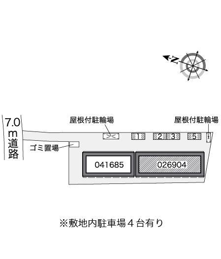 Ｌｕｍｉｅｒｅ元町(26904)の駐車配置図