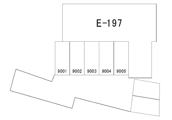 ドルフ矢作（入居者限定）の駐車配置図