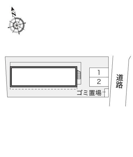 キャンサーＵ(16733)の駐車配置図