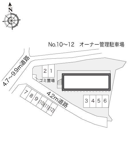 王御住(17127)の駐車配置図