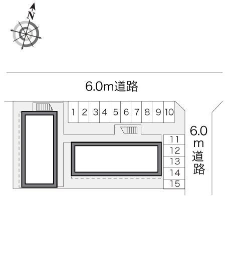 飛翔(20239)の駐車配置図
