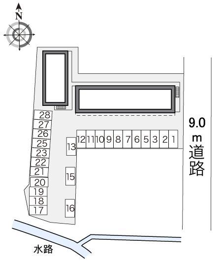 共栄(29804)の駐車配置図